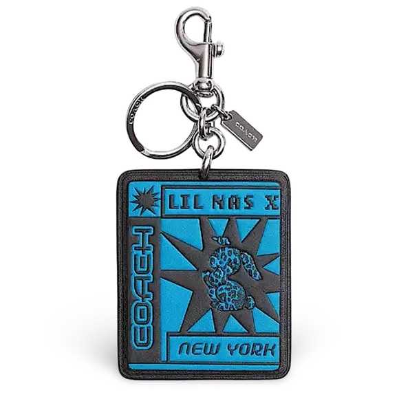 NWT Coach Lil Nas X Drop Bunny Bag Charm - Picture 8 of 9